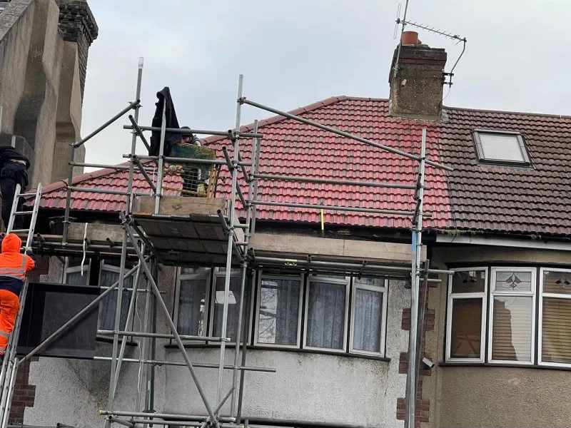 Recent roofing project 5 completed by Covers Of London Ltd in North London